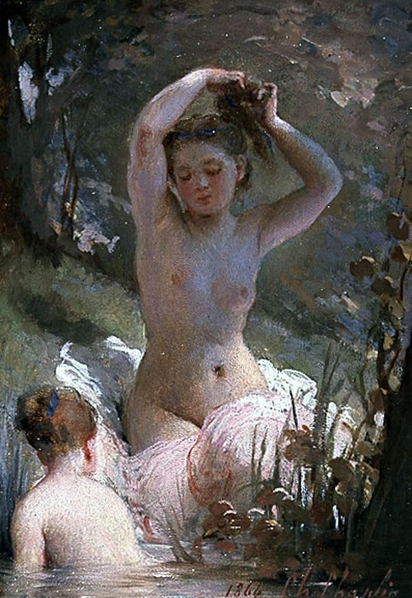 Famous Bathing Paintings